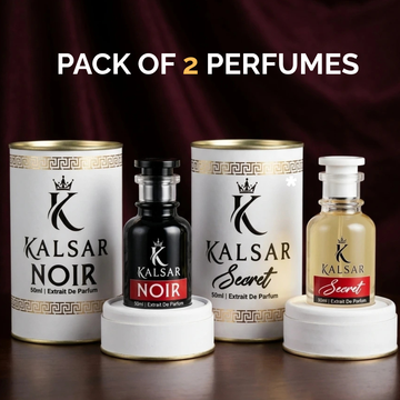 KALSAR The Duo | SECRET + NOIR | Extrait de Parfum